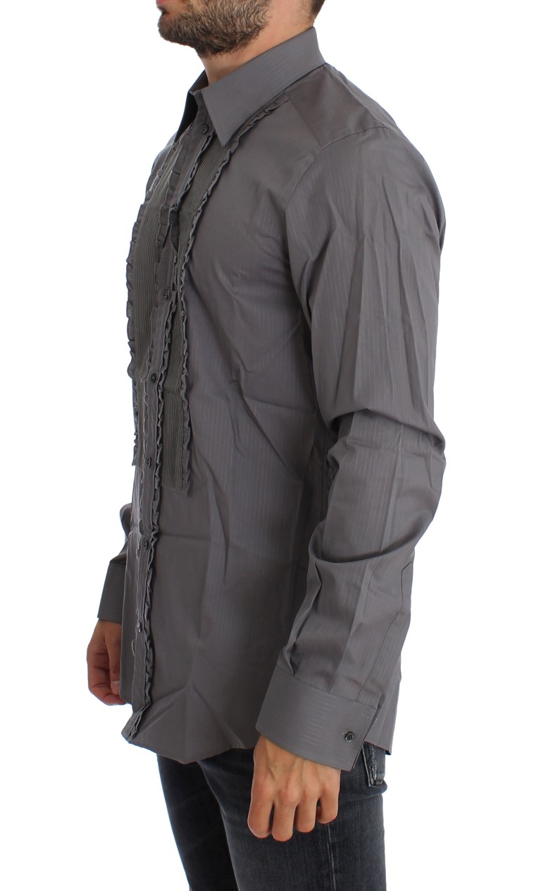 Elegant Slim Fit Cotton Dress Shirt hover