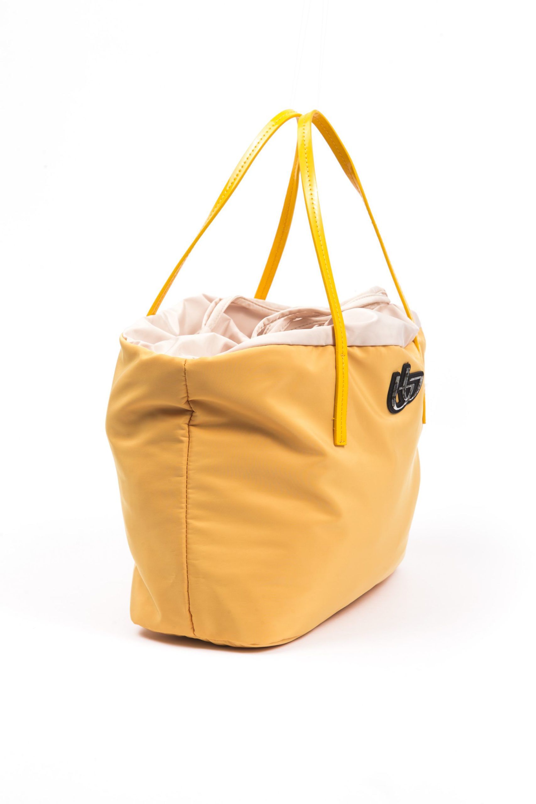 Yellow Polyester Women Shoulder Bag hover
