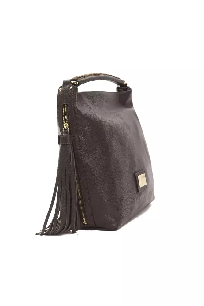 Brown Leather Women Shoulder Bag hover