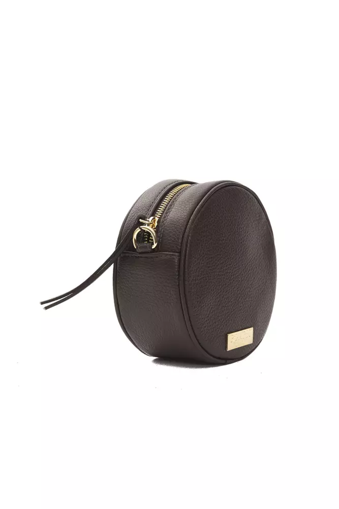 Brown Leather Women Crossbody Bag hover