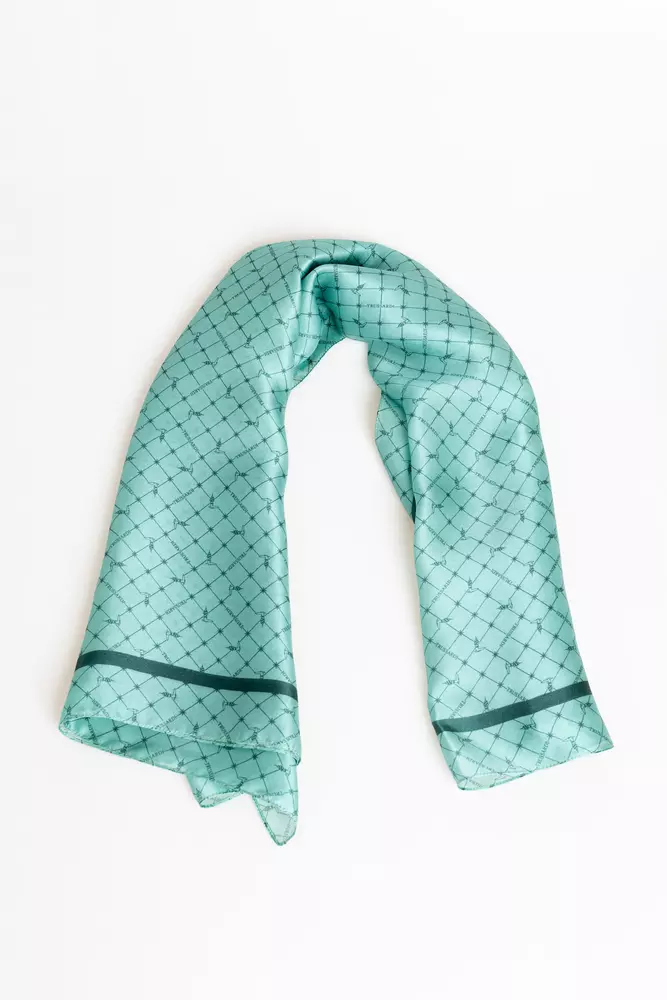 Light Blue Silk Women Scarf hover
