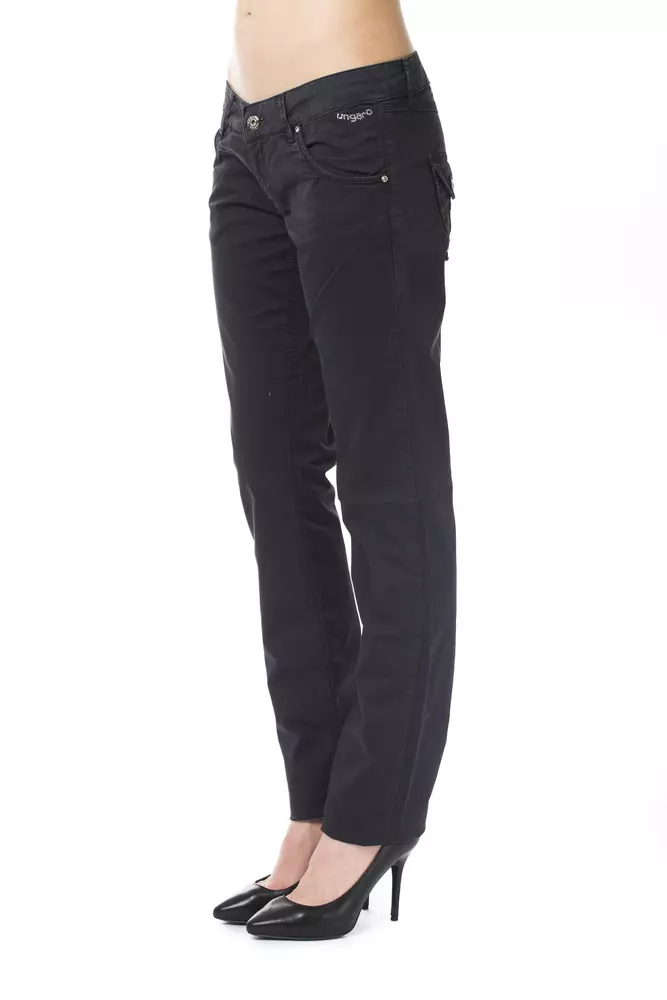Blue Cotton Women's Pant hover