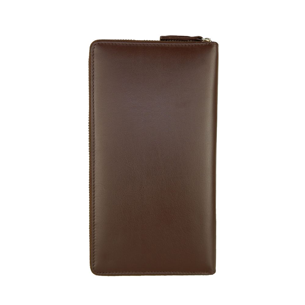 Sophisticated Brown Leather Wallet hover