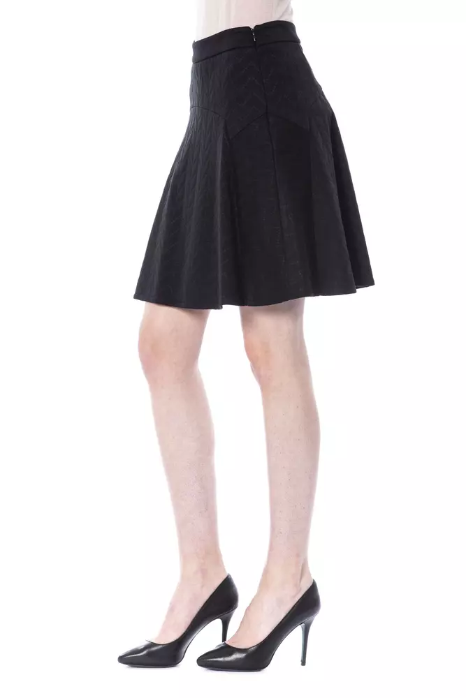 Black Polyester Women Skirt hover