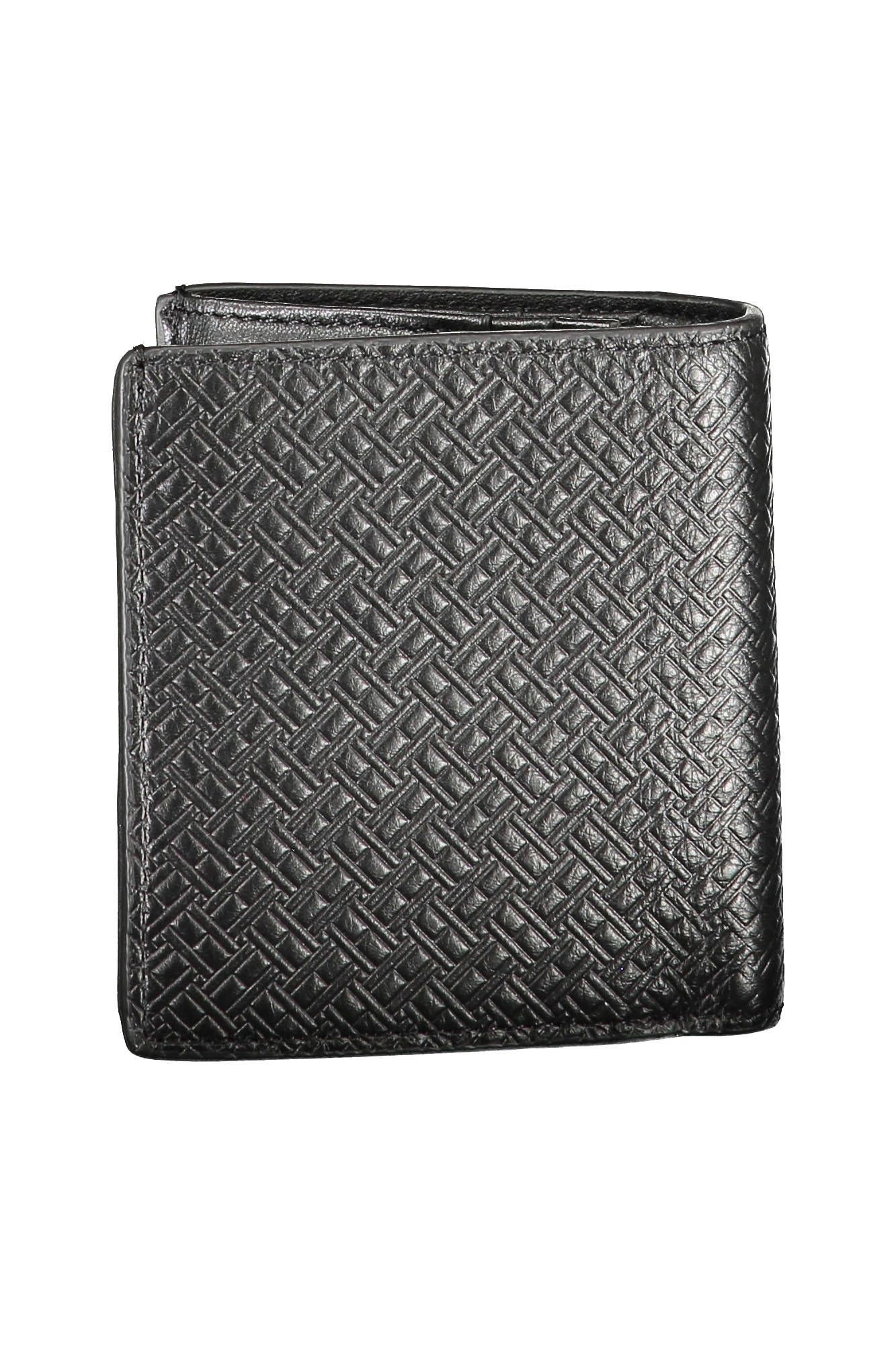 Black Leather Men Wallet hover