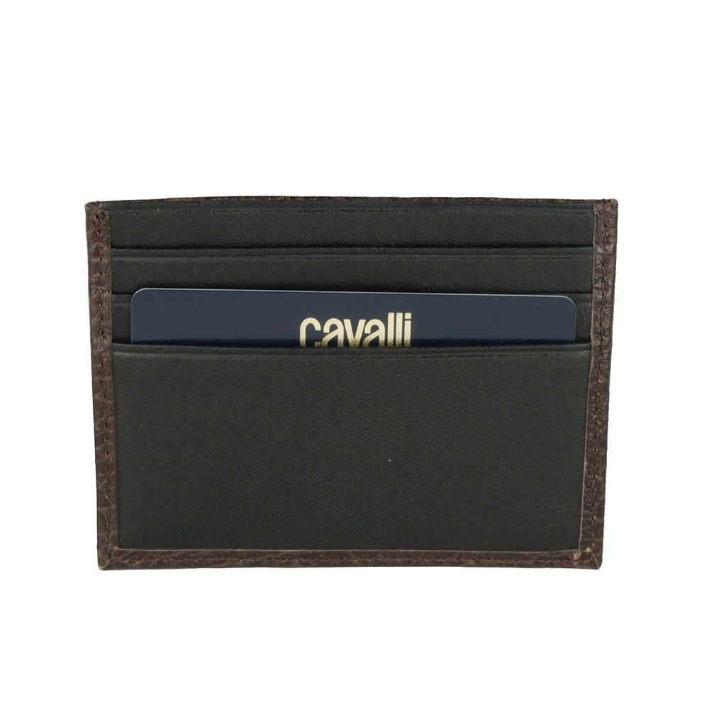 Brown Calfskin Men Card Holder hover