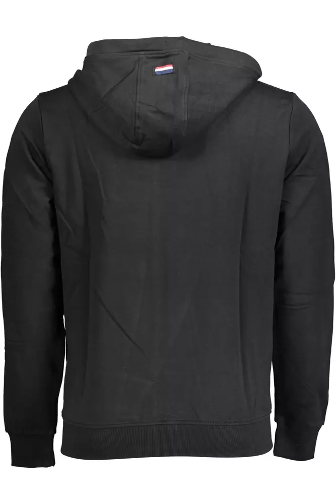 Black Cotton Men Sweater hover