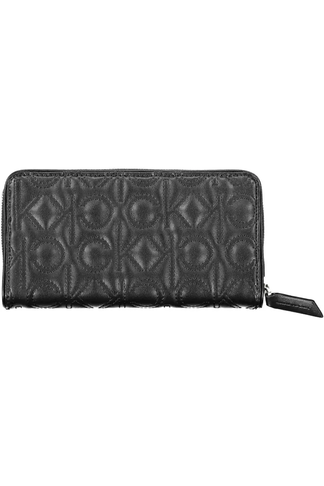 Black Polyethylene Women Wallet hover