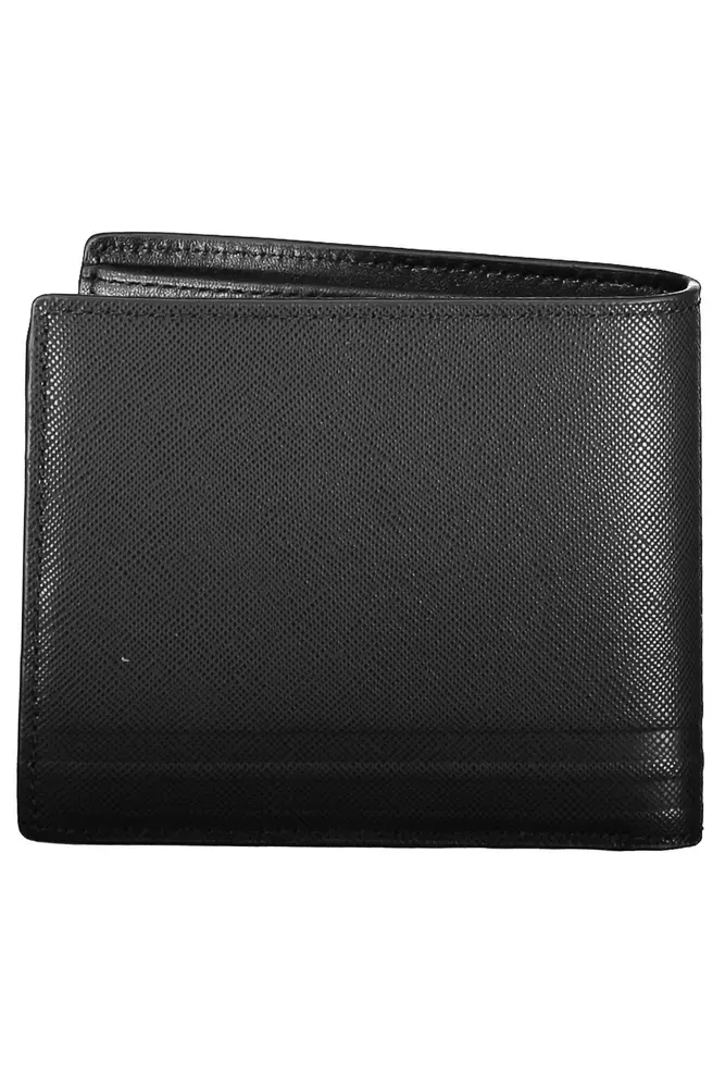 Black Leather Men Wallet hover