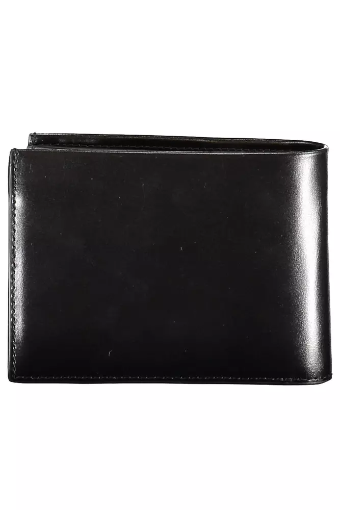 Black Leather Men Wallet hover