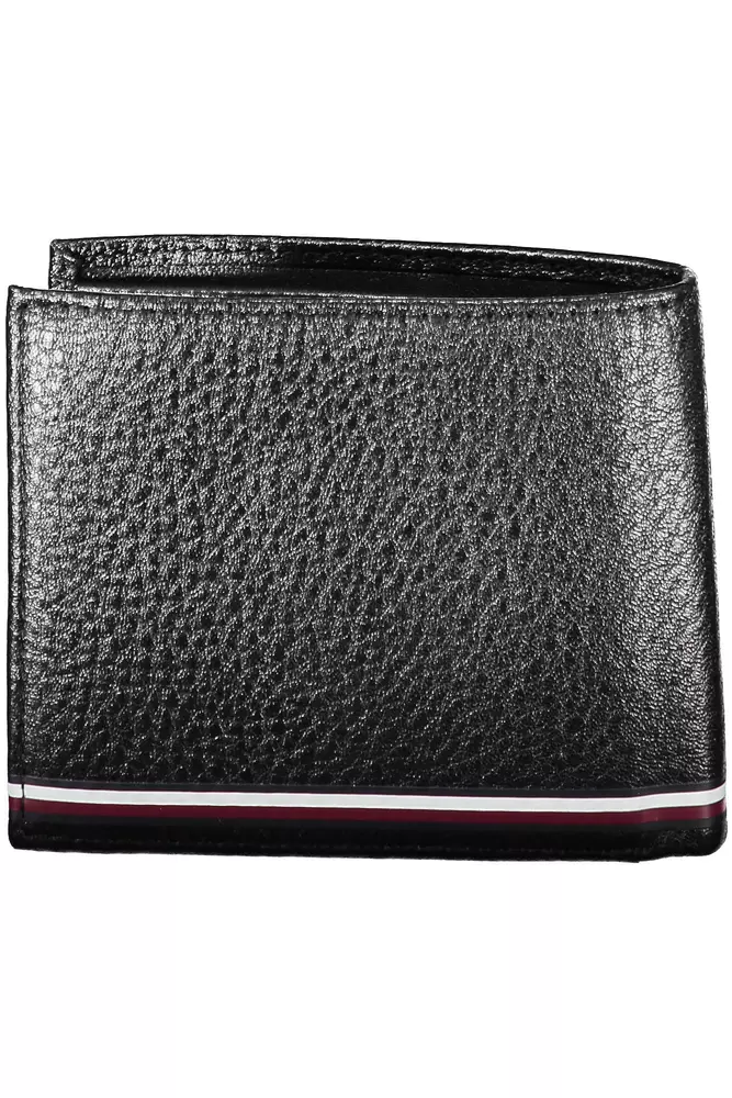 Black Leather Men Wallet hover