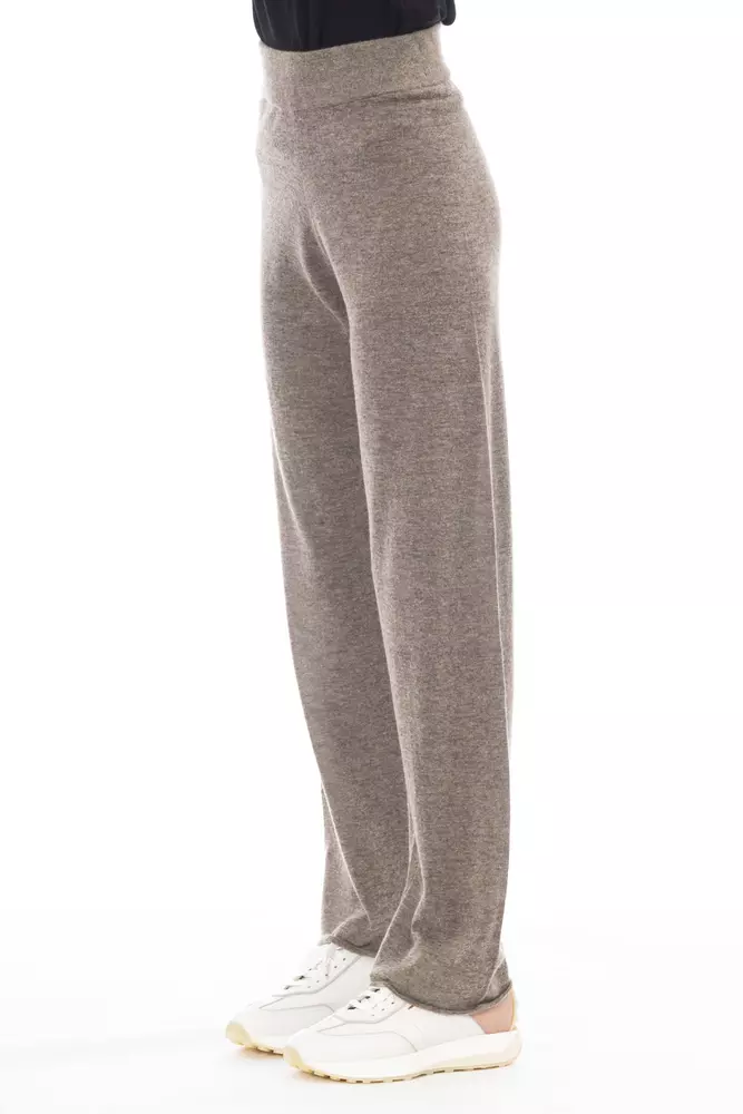 Brown Wool Women Pant hover