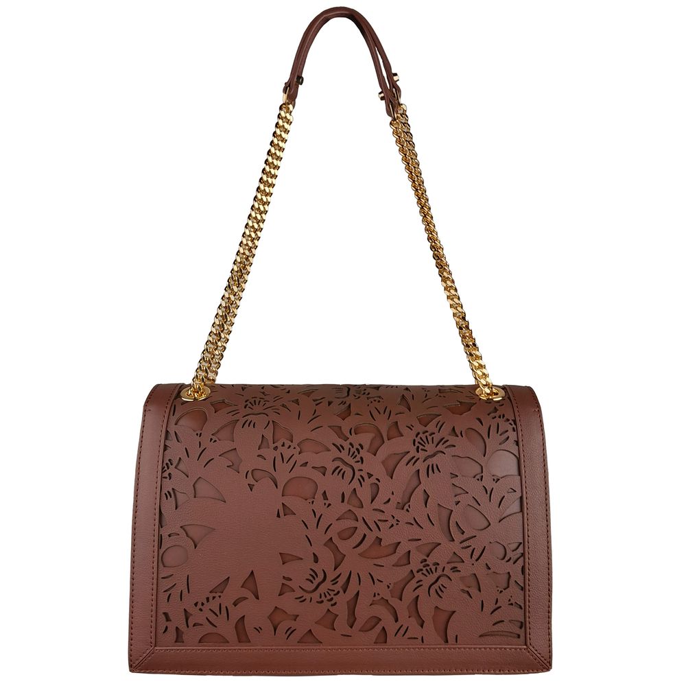 Brown Calfskin Women Crossbody Bag hover
