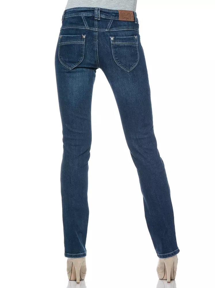 Blue Cotton Women's Jeans hover