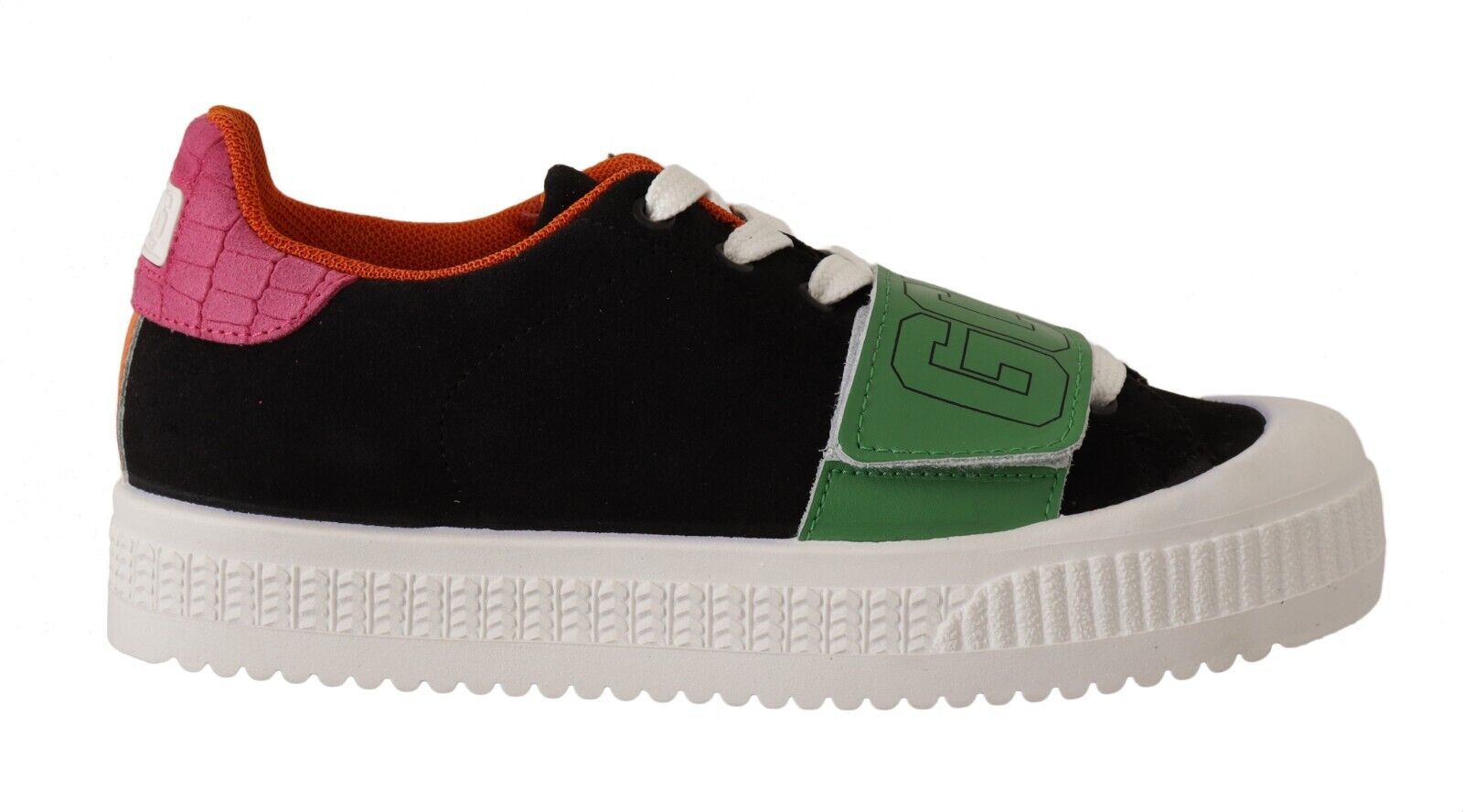 Stylish Multicolor Low Top Lace-Up Sneakers hover