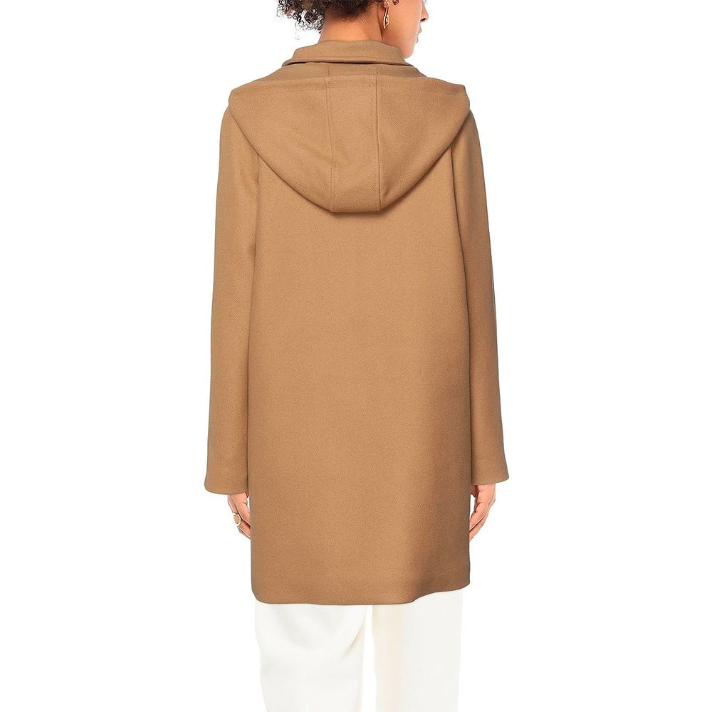 Brown Wool Women Coat hover