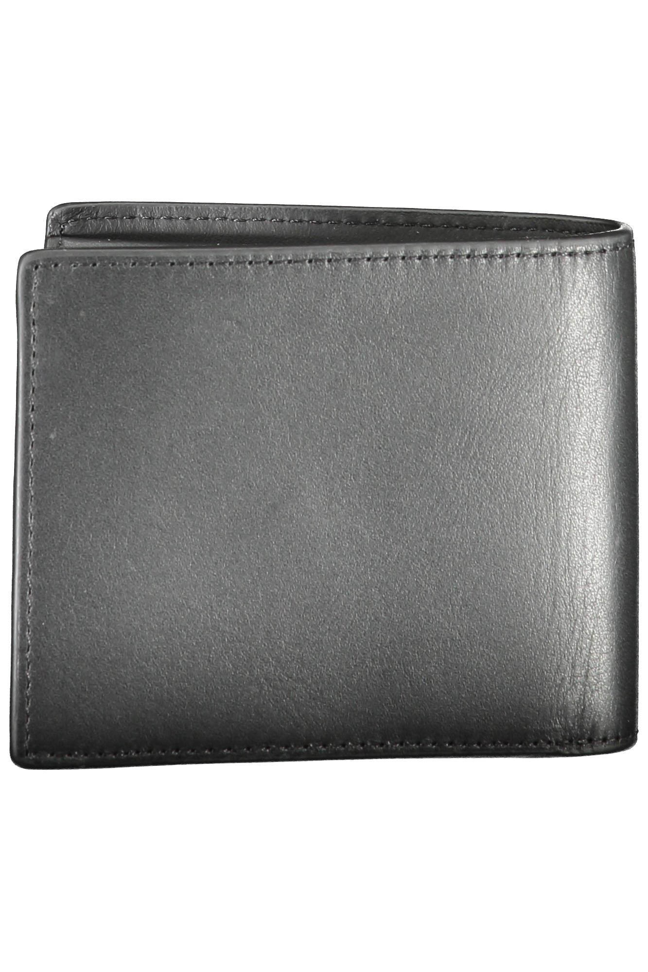 Black Leather Men Wallet hover