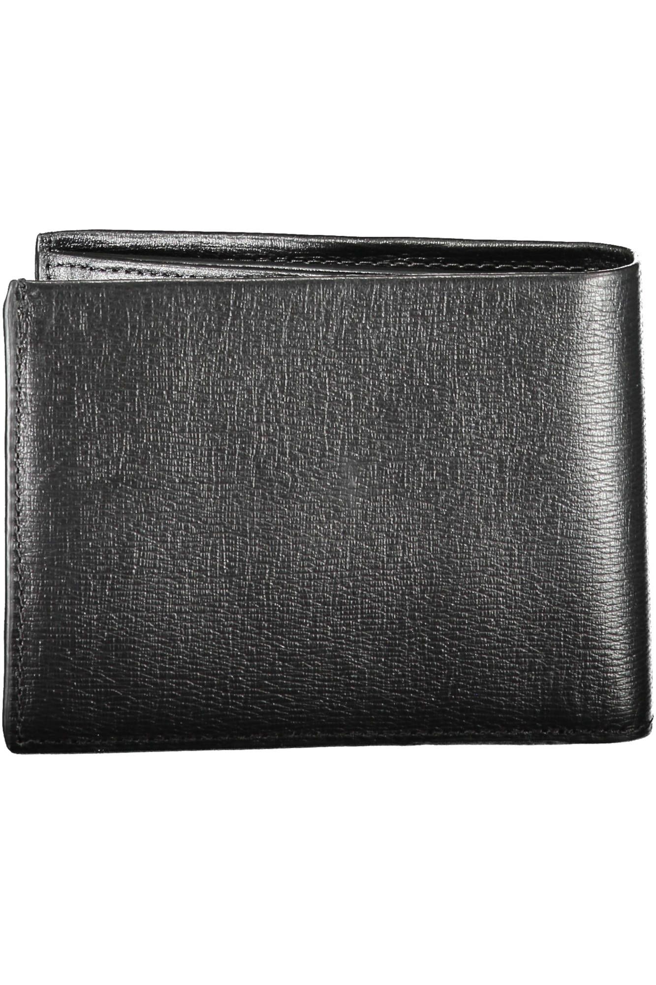 Black Leather Men Wallet hover