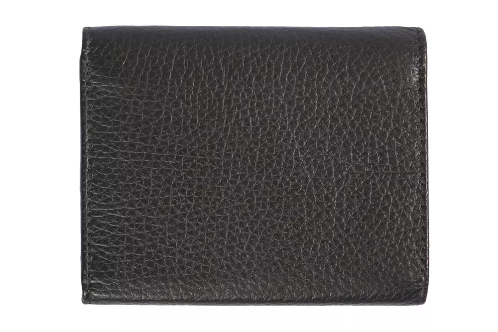 Black Leather Women Wallet hover