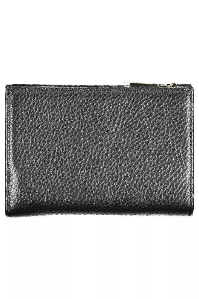 Black Leather Women Wallet hover