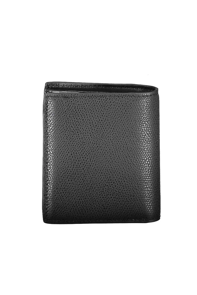Black Leather Men Wallet hover