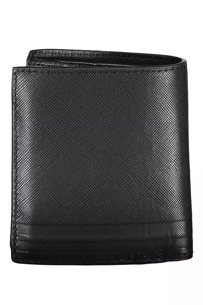 Black Leather Men Wallet hover