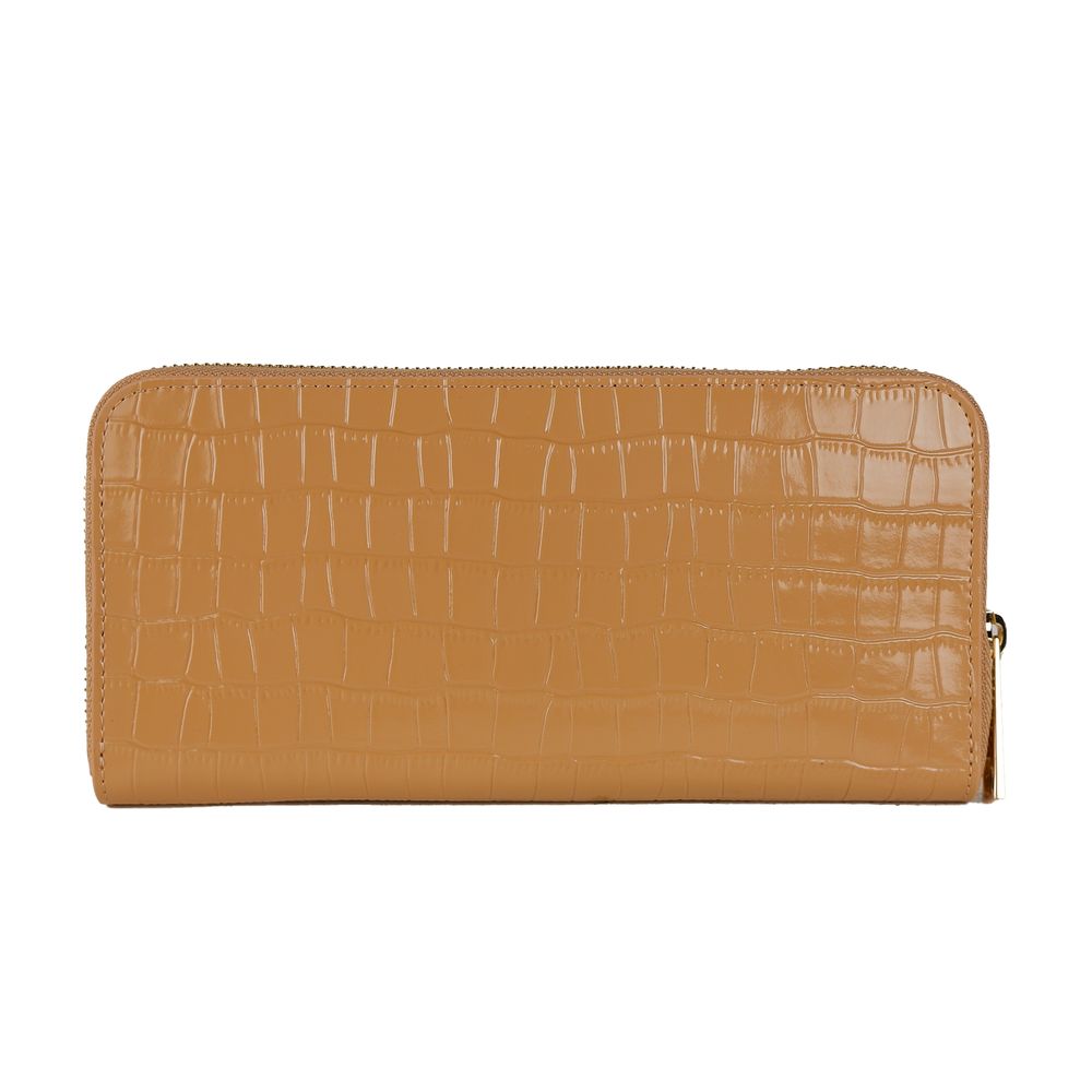 Elegant Croco Print Leather Wallet hover