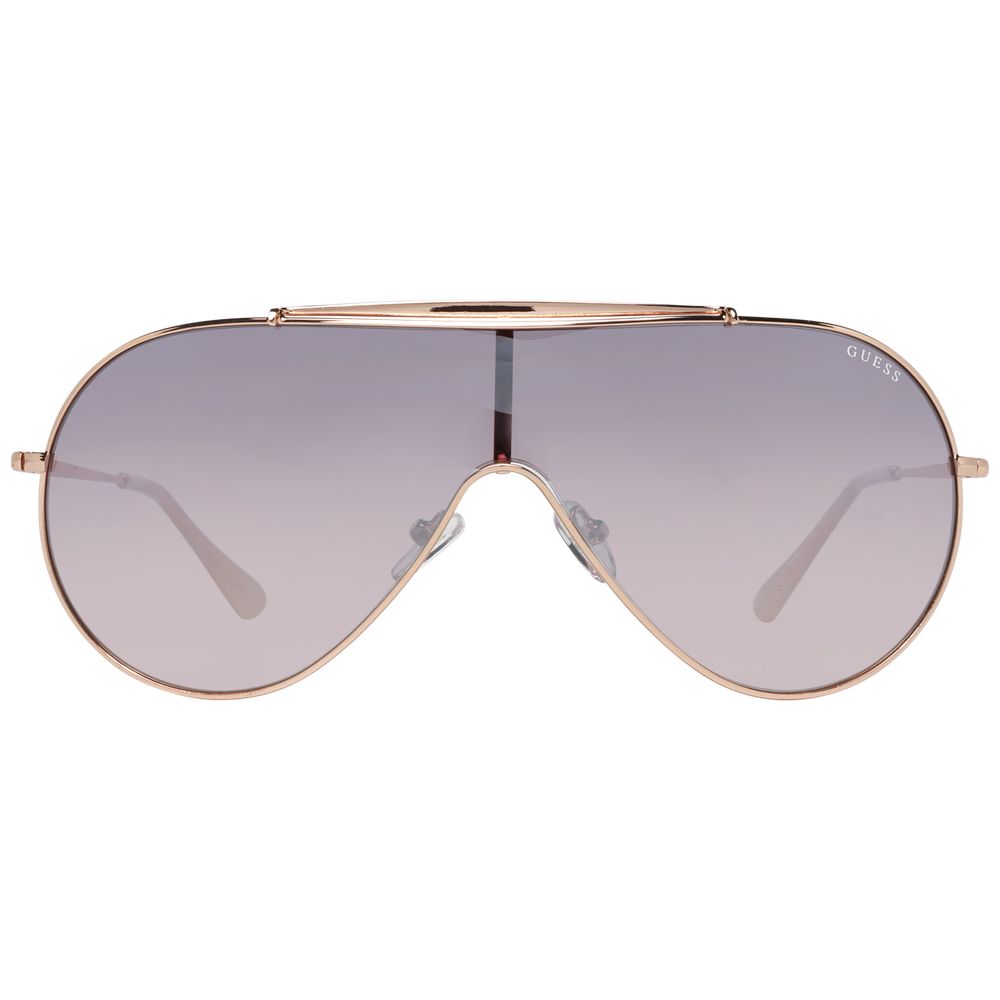 Rose Gold Metal Sunglasses hover