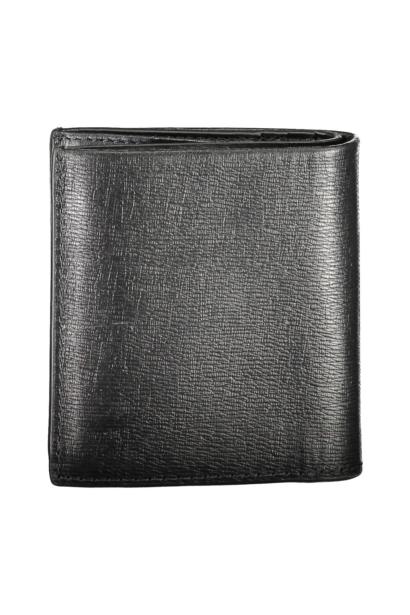 Black Leather Men Wallet hover