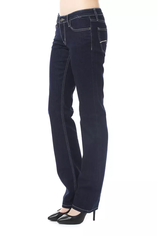 Blue Cotton Women's Jeans hover