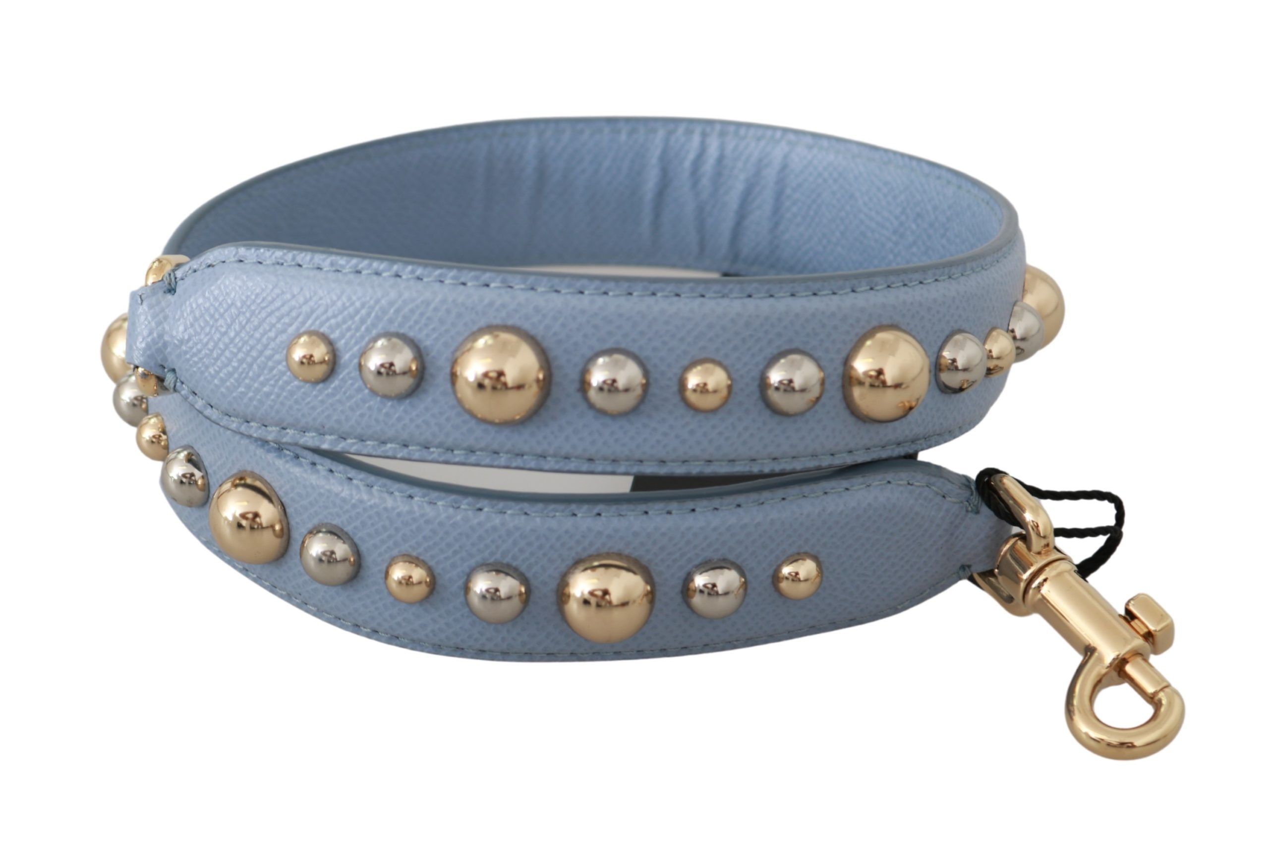 Blue Leather Handbag Accessory Shoulder Strap hover