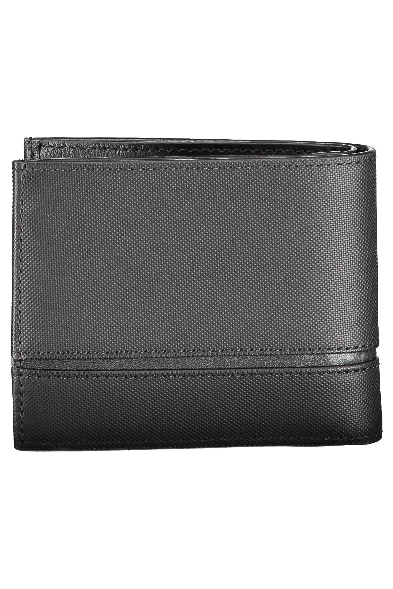 Black Leather Men Wallet hover