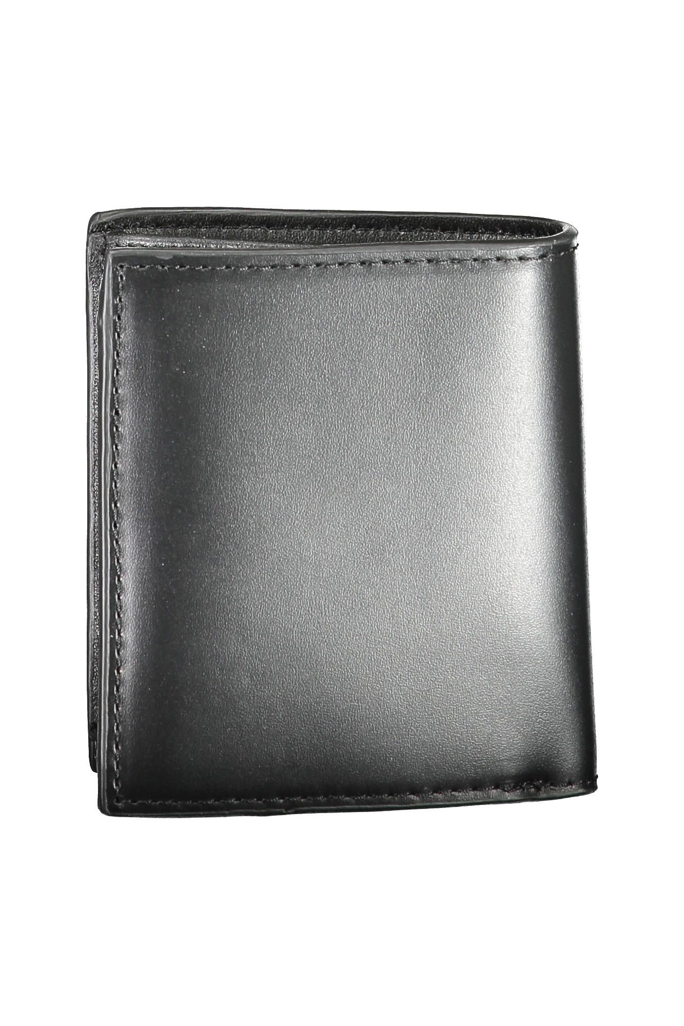Black Leather Men Wallet hover