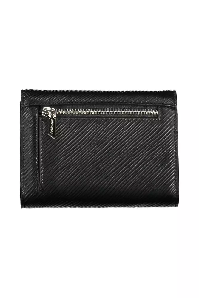 Black Polyethylene Women Wallet hover