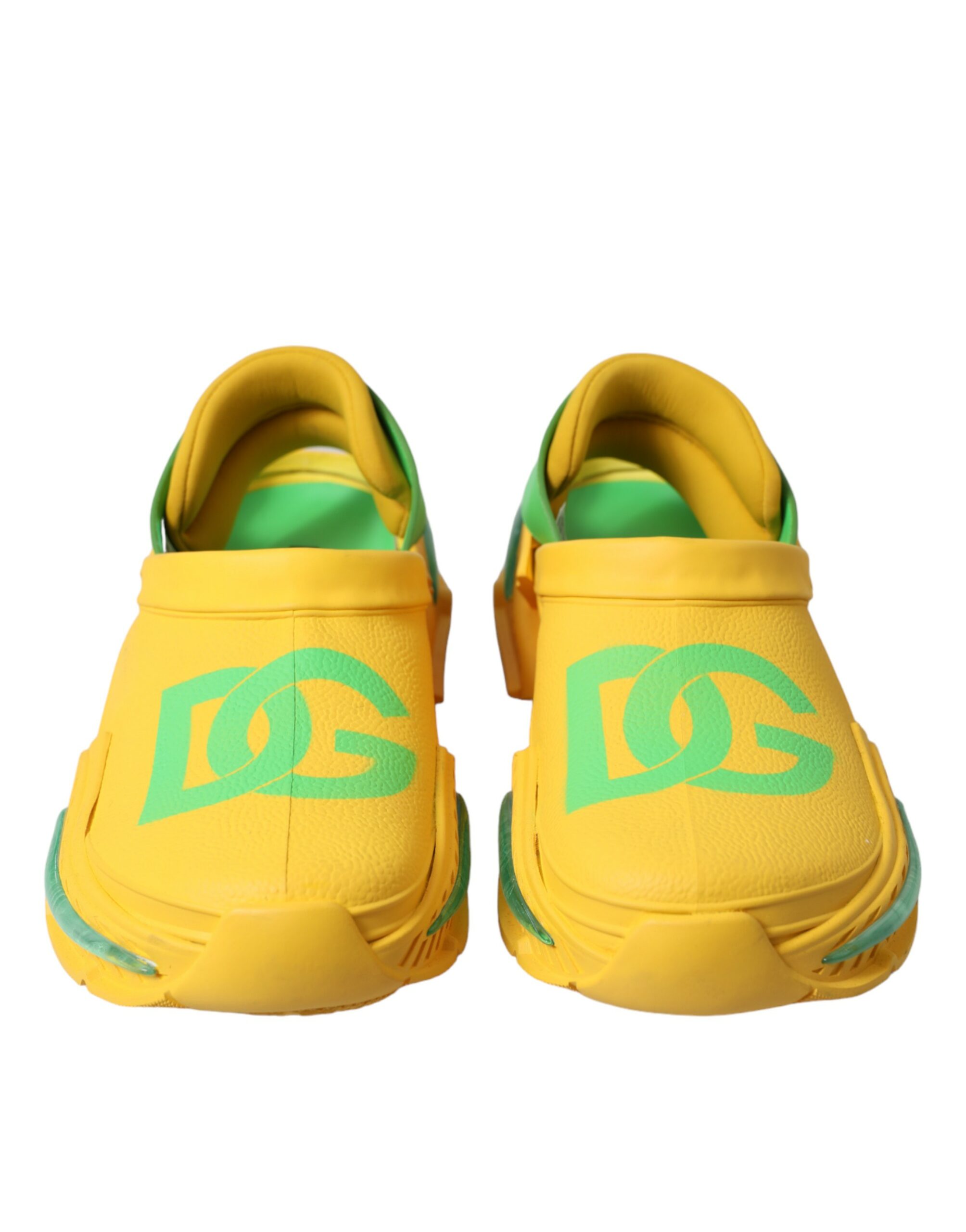Yellow Green Rubber Clogs Men Slippers Men Shoes hover