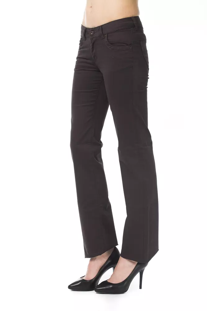 Brown Cotton Women Pants hover