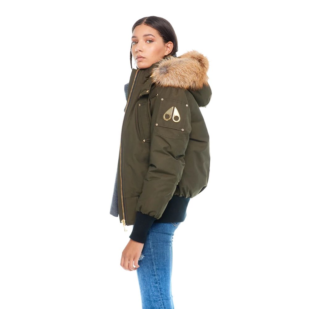 Army Nylon Women Bomber Jacket hover