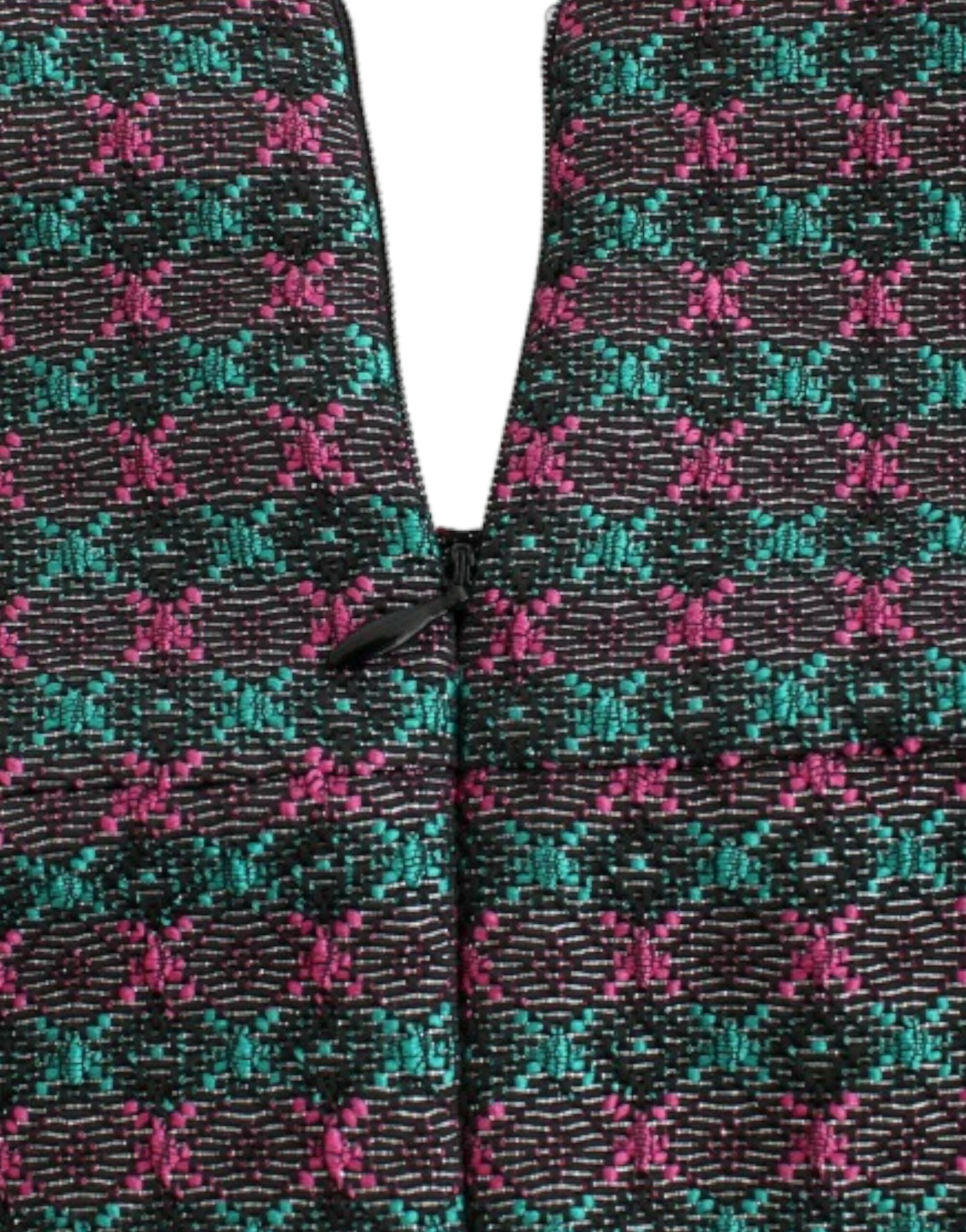 Multicolor Doris short sleeve dress