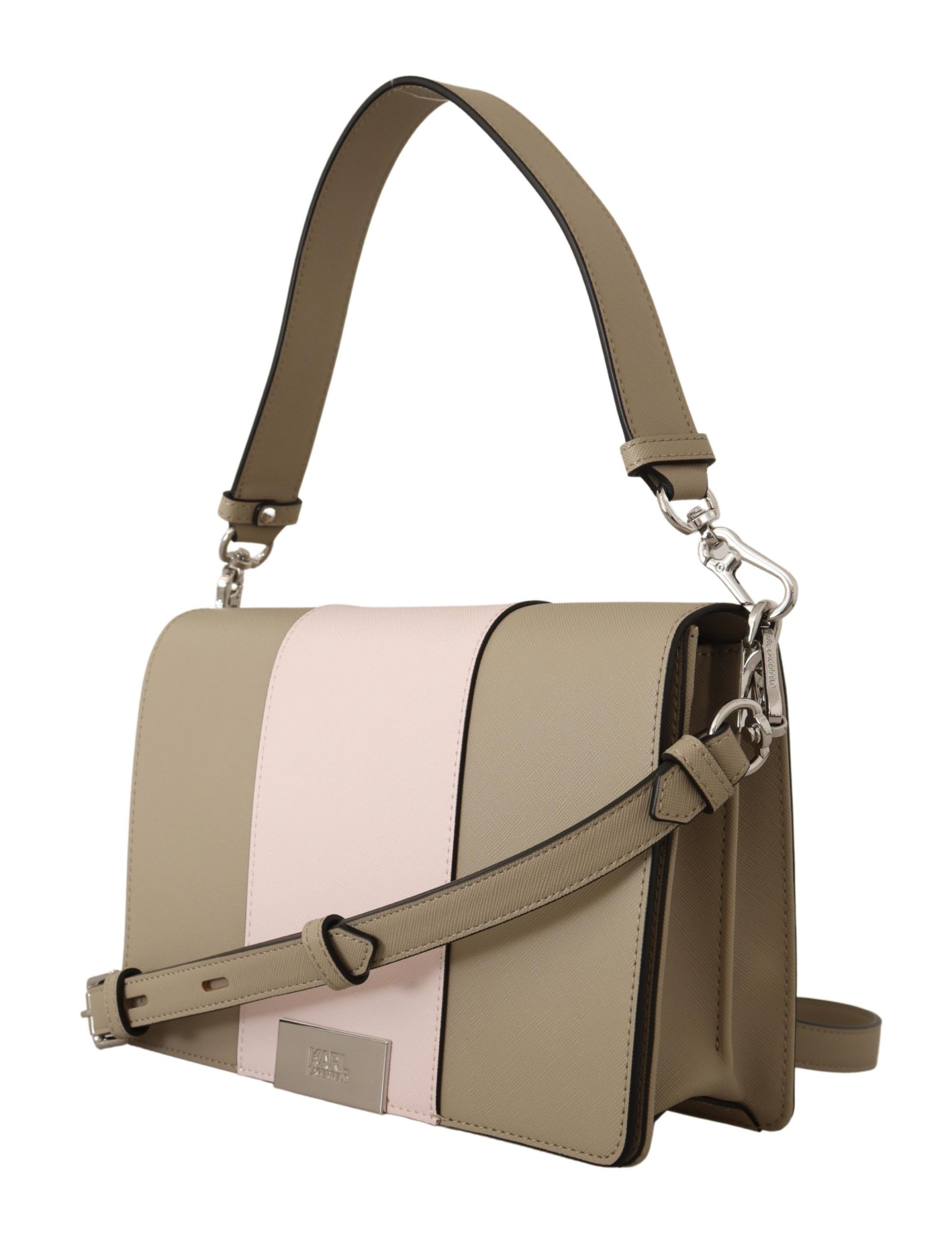 Chic Sage Shoulder Bag with Dual Straps hover