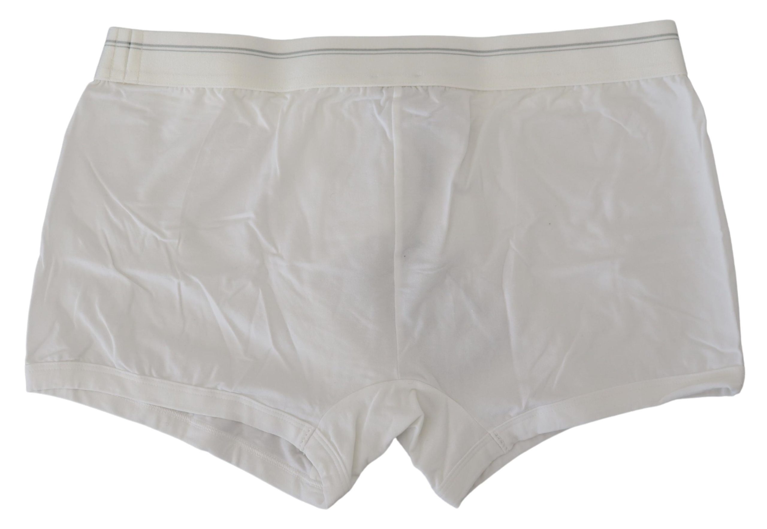 White Cotton Blend Regular Boxer Underwear hover