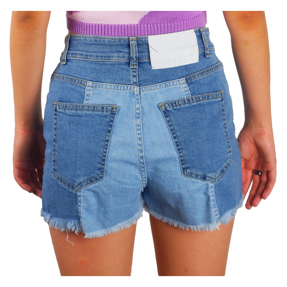 Chic Raw Hem Denim Shorts hover