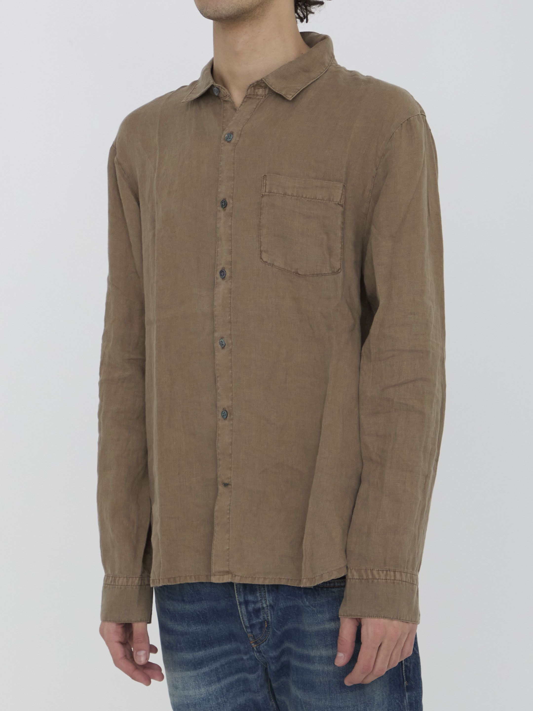 Linen shirt hover