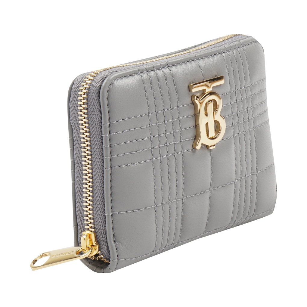 Quilted Leather Lola Zip Wallet hover