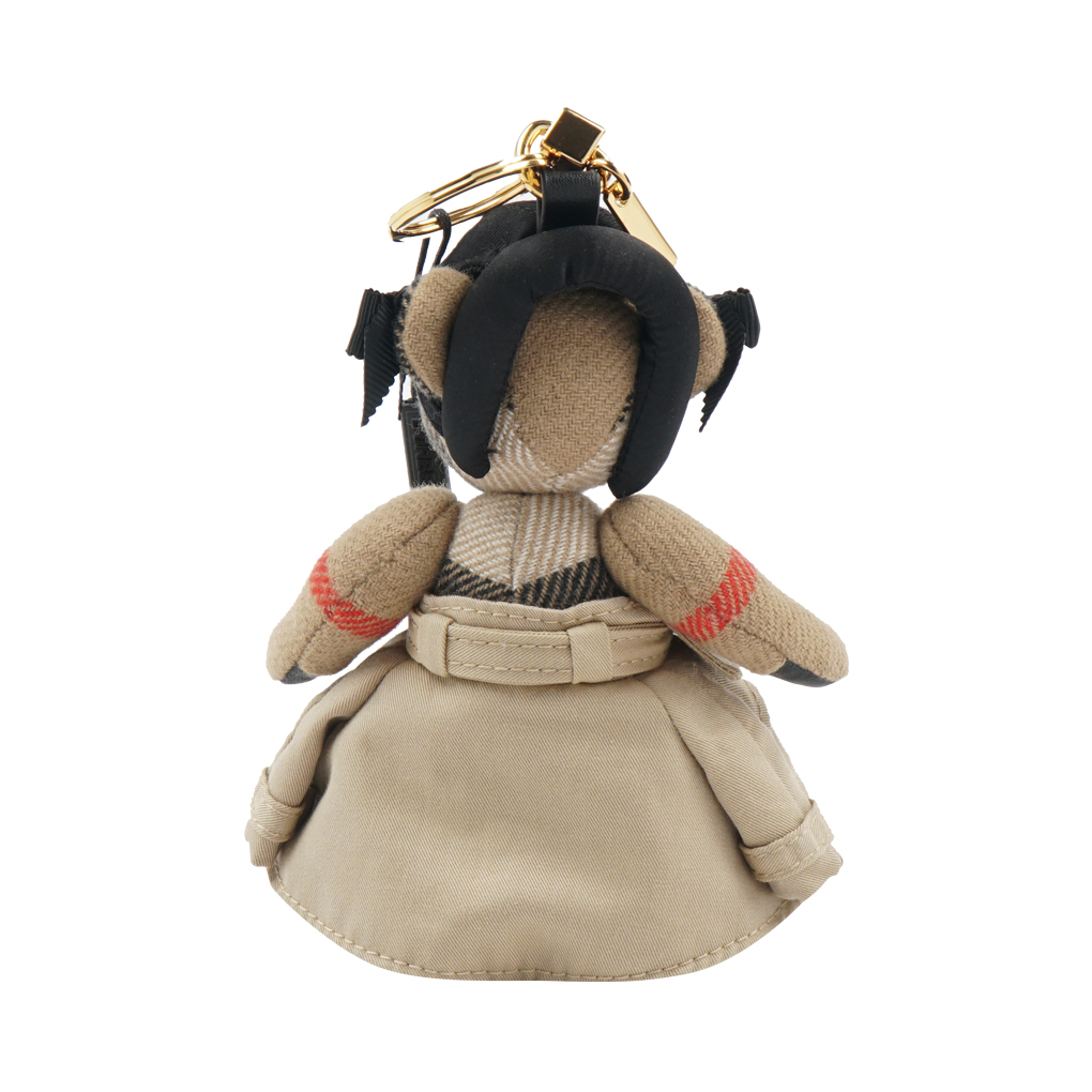 Burberry Beige Thomas Bear Trench Gown Keychain