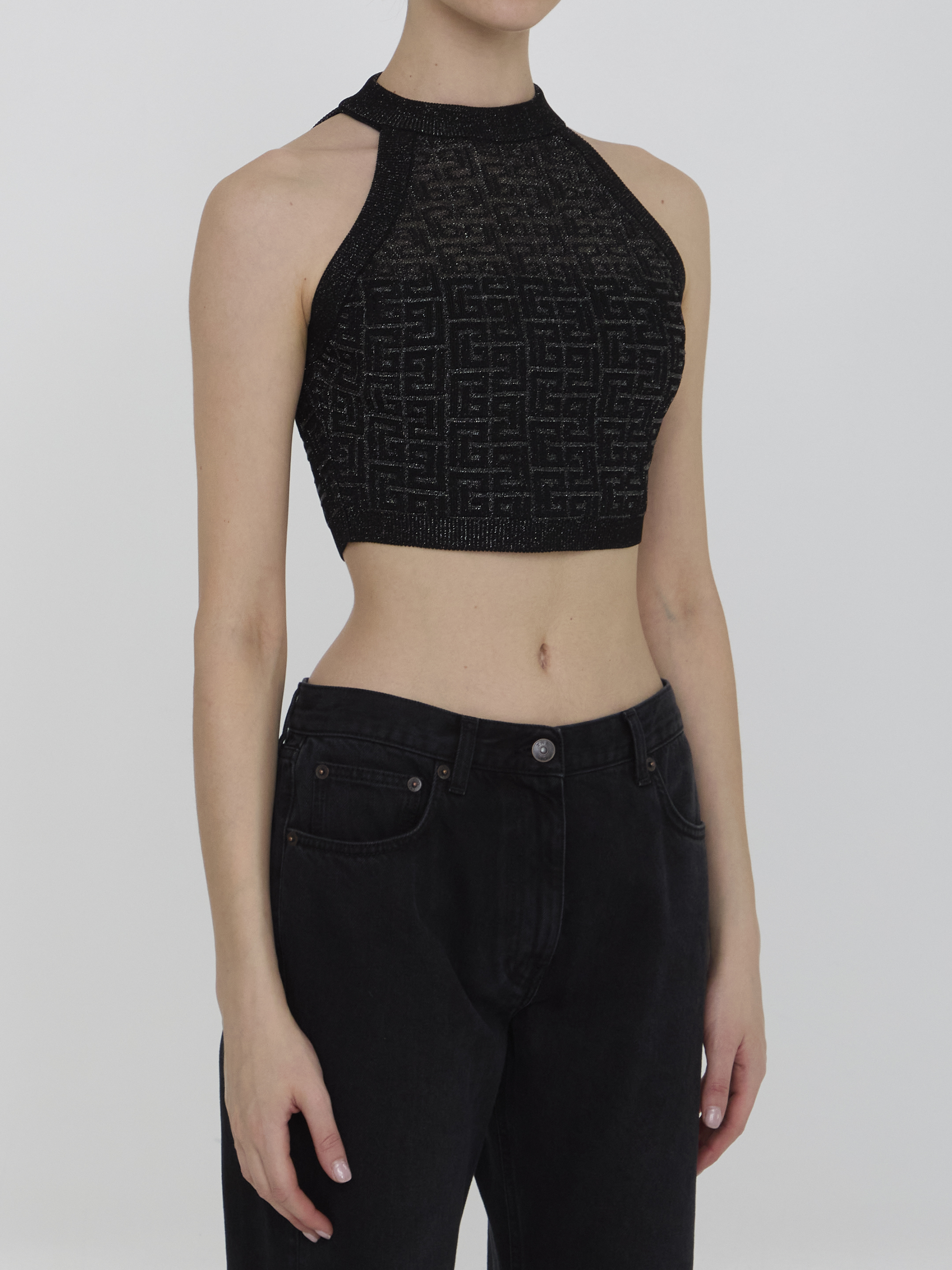 PB Labyrinth knit top hover