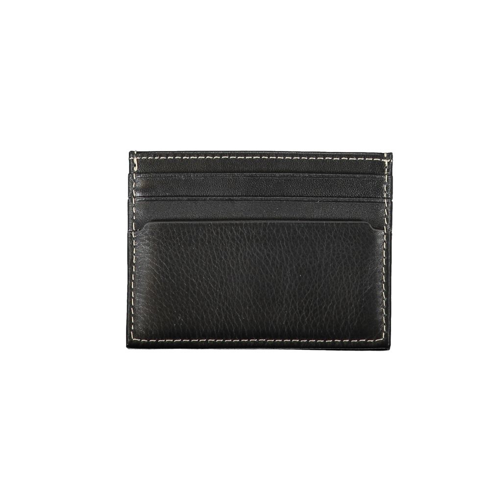 Black Leather Men Wallet hover
