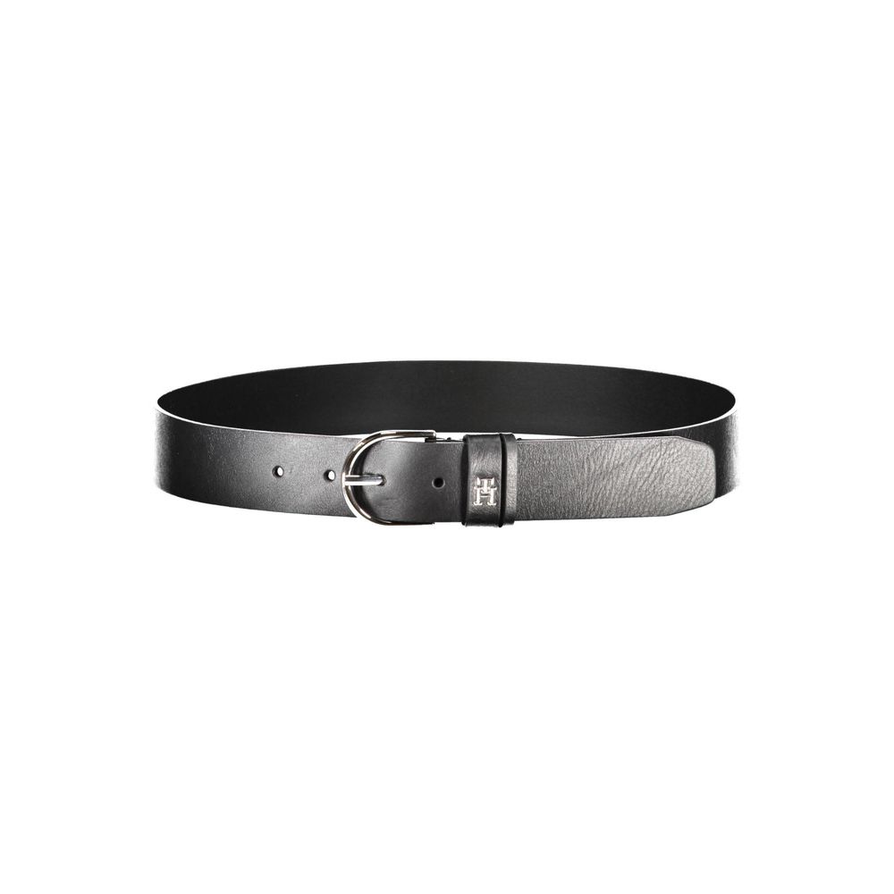 Black Leather Women Belt hover