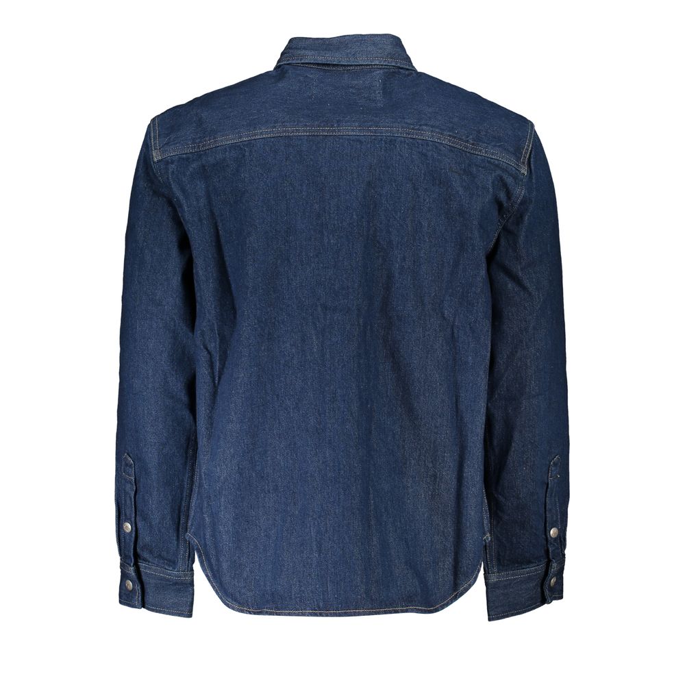 Blue Cotton Men Jacket hover