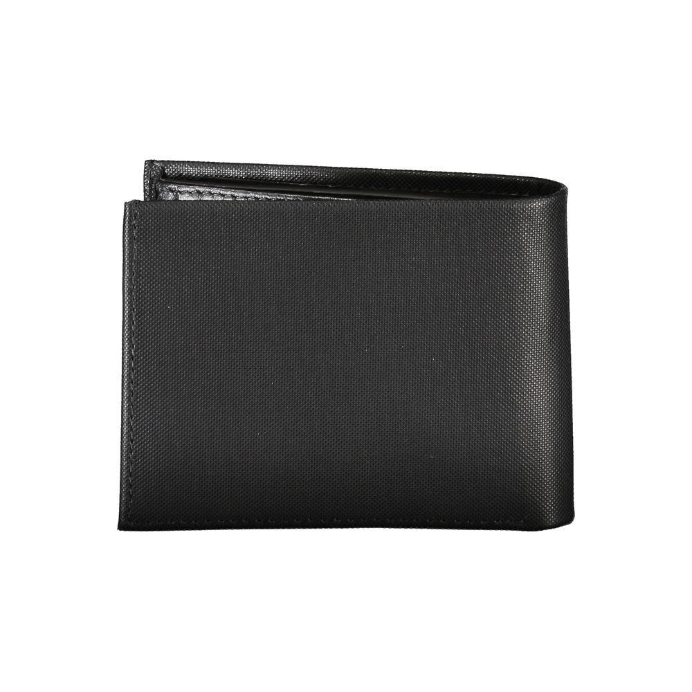 Elegant Black Leather Wallet with RFID Blocking hover