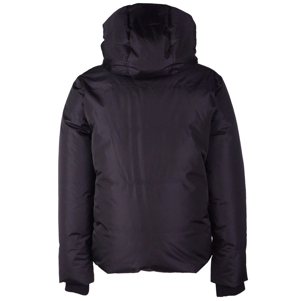 Black Nylon Men Down Jacket hover